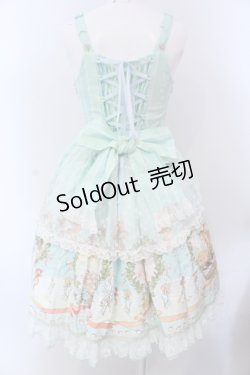 画像5: CHESS STORY / 小鳥ptジャンパースカート M グリーン O-25-05-12-028-LO-OP-OW-ZT099