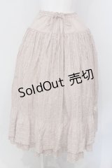 PINK HOUSE / フリルいっぱいローンスカート  ピンク O-25-05-12-029-LO-SK-OW-OS