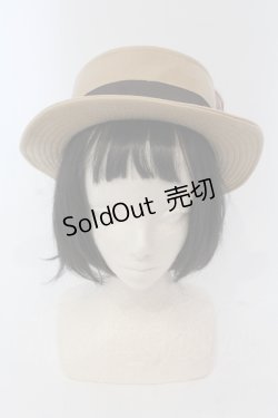 画像2: axes femme / 羽飾りカンカン帽子  キャメル O-25-05-12-004-AX-AC-IG-OS