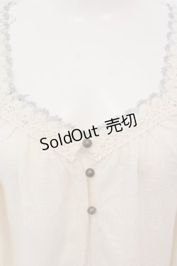 画像2: axes femme / バタフライレースケープ風ボレロ M アイボリー O-25-05-12-037-AX-TO-IG-OS