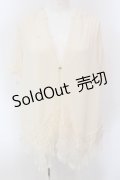 axes femme / フードつきAラインボレロ M アイボリー O-25-05-12-039-AX-TO-IG-OS