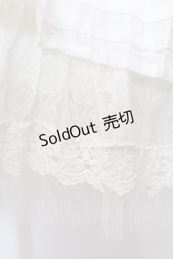 画像2: axes femme POETIQUE / ドビードットシャーリングワンピース M アイボリー O-25-05-12-041-AX-OP-IG-OS