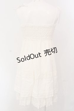 画像3: axes femme POETIQUE / ドビードットシャーリングワンピース M アイボリー O-25-05-12-041-AX-OP-IG-OS