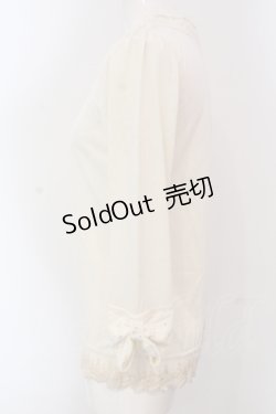 画像2: axes femme / ストーン配色インナーカットソー M アイボリー O-25-05-12-042-AX-TO-IG-OS