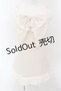 axes femme / BIGリボンキャミソール M アイボリー O-25-05-12-047-AX-TO-IG-OS