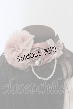 画像3: axes femme / フラワーミニハット  ブラウン O-25-05-12-005-AX-ZA-IG-OS