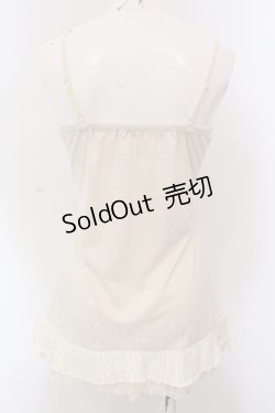 画像3: axes femme / BIGリボンキャミソール M アイボリー O-25-05-12-047-AX-TO-IG-OS