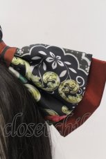 画像2: 【SALE】LOLITA他 / リボンクリップブローチ カチューシャ  クロ×アカ O-25-05-12-001-LO-AC-IG-ZT394-F004 (2)