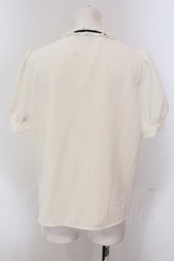 画像4: evelyn / フリルパフスリーブブラウス  オフホワイト O-25-05-12-069-LO-BL-IG-OS