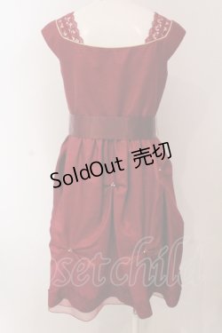 画像3: axes femme / シャンタンドレス M アカ O-25-05-12-072-AX-OP-IG-OS