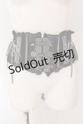 Ozz oneste / Elegant Rose corset　コルセット  ブラック O-25-05-12-077-OO-TO-OW-OS