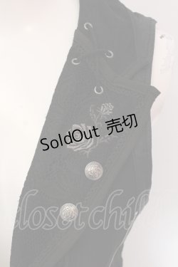 画像2: Ozz oneste / Fairy tale Rose 2WAYベスト  ブラック O-25-05-12-078-OO-TO-OW-OS