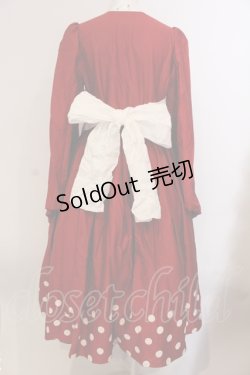 画像4: marcHenTica / オードリーモダンワンピース  アカ O-25-05-12-016-LO-OP-IG-OS