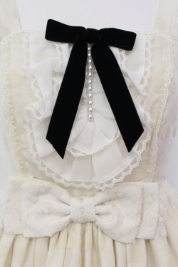 画像2: Angelic Pretty / フロッキーDot Frillジャンパースカート  アイボリー O-25-05-12-009-AP-OP-IG-OS