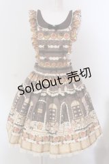 Angelic Pretty / Sweet Cream Houseエプロン風スカート  ココア O-25-05-12-020-AP-SK-IG-OS