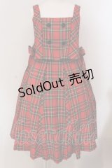Angelic Pretty / 図書館ジャンパースカート  アカ O-25-05-12-022-AP-OP-IG-OS
