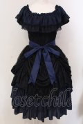 ATELIER PIERROT / Ruined castle dress　ドレス  ネイビー O-25-05-12-023-EL-OP-OW-OS