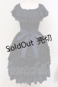 ATELIER PIERROT / Ruined castle dress　ドレス  ネイビー O-25-05-12-023-EL-OP-OW-OS