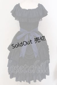 ATELIER PIERROT / Ruined castle dress　ドレス  ネイビー O-25-05-12-023-EL-OP-OW-OS