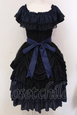 画像1: ATELIER PIERROT / Ruined castle dress　ドレス  ネイビー O-25-05-12-023-EL-OP-OW-OS