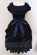 画像1: ATELIER PIERROT / Ruined castle dress　ドレス  ネイビー O-25-05-12-023-EL-OP-OW-OS (1)