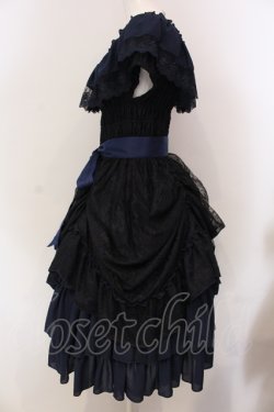 画像3: ATELIER PIERROT / Ruined castle dress　ドレス  ネイビー O-25-05-12-023-EL-OP-OW-OS