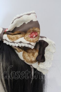 画像2: Angelic Pretty / Sweet Cream Houseカチューシャ  ココア O-25-05-12-003-AP-AC-IG-OS