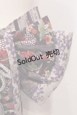 画像3: Qutie Frash / 花魁帯コルセット  パープル O-25-05-13-003-QU-TO-OW-ZI