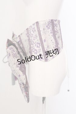 画像4: Qutie Frash / 花魁帯コルセット  パープル O-25-05-13-003-QU-TO-OW-ZI