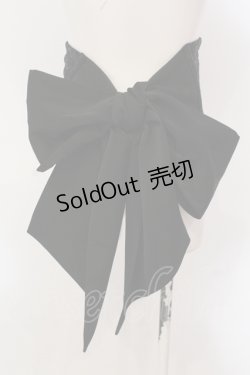 画像4: Qutie Frash / プレミアムセット2024-朧月-　リボンコルセット  ブラック O-25-05-13-032-QU-ZA-OW-OS