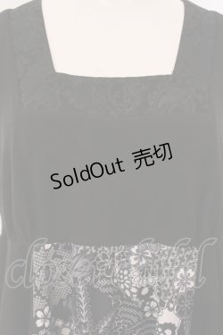 画像2: Qutie Frash / プレミアムセット2024-朧月-　ベビードールワンピース  ブラック O-25-05-13-033-QU-TO-OW-OS