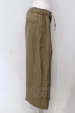 画像2: 【SALE】RNA / リネンイージーワイドパンツ M ベージュ O-25-05-13-035-PU-PA-OW-ZT103 (2)