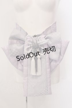 画像1: Qutie Frash / 花魁帯コルセット  パープル O-25-05-13-004-QU-TO-OW-OS