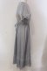 画像2: Maison de FLEUR Petite Robe canone / 君を思い出す花柄ワンピース M サックス O-25-05-13-043-EL-OP-OW-OS (2)