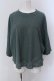 画像1: RNA / HEMPコットン製品染めルーズTシャツ M グリーン O-25-05-13-044-PU-TO-OW-OS (1)