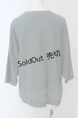画像2: RNA / HEMPコットン製品染めルーズTシャツ M グリーン O-25-05-13-044-PU-TO-OW-OS