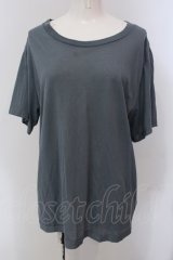 RNA / コットンナイロンシアーTシャツ M ブルーグリーン O-25-05-13-047-PU-TO-OW-OS