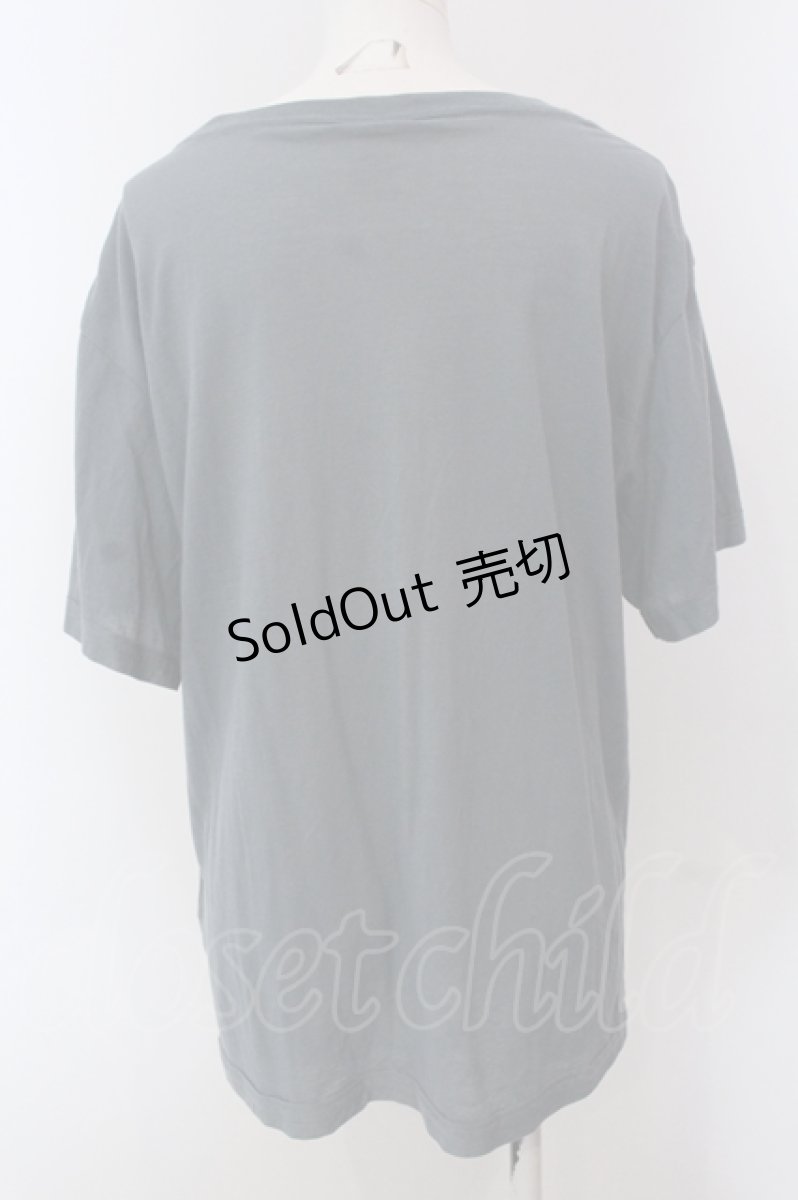 画像2: 【SALE】RNA / コットンナイロンシアーTシャツ M ブルーグリーン O-25-05-13-047-PU-TO-OW-ZT365 (2)
