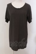 RNA / スキュー半袖Tシャツ M チャコールグレー O-25-05-13-049-PU-TO-OW-OS