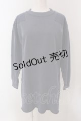 RNA / ミリタリーピグメントロングプルオーバー M ブルー O-25-05-13-050-PU-TO-OW-OS