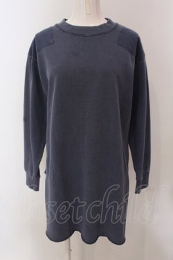 画像1: RNA / ミリタリーピグメントロングプルオーバー M ブルー O-25-05-13-050-PU-TO-OW-OS