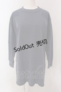 画像1: RNA / ミリタリーピグメントロングプルオーバー M ブルー O-25-05-13-050-PU-TO-OW-OS