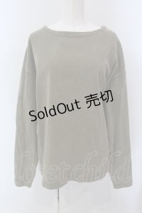 RNA / 斑染めトレーナー M カーキグリーン O-25-05-13-051-PU-TO-OW-OS