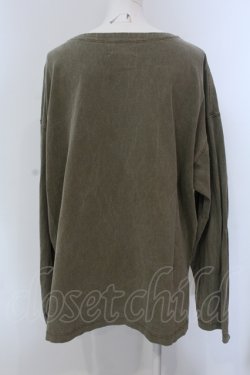画像2: RNA / 斑染めトレーナー M カーキグリーン O-25-05-13-051-PU-TO-OW-OS
