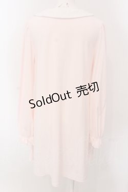 画像3: Ank Rouge / エンブレム刺繍カットワンピース M ピンク O-25-05-13-055-CA-OP-OW-OS