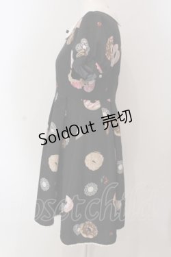 画像2: Ank Rouge / Sweets Donutsワンピース M クロ O-25-05-13-056-CA-OP-OW-OS