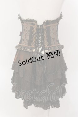画像4: Ozz Croce / オーバーバストコルセット  ブラウン O-25-05-13-062-OO-OP-IG-OS