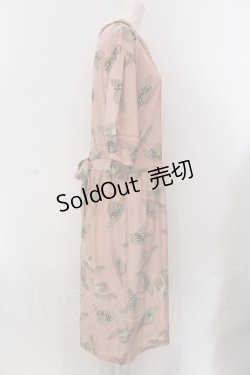 画像3: PINK HOUSE / 麦わら帽子プリントワンピース  ピンク O-25-05-13-065-LO-OP-IG-OS