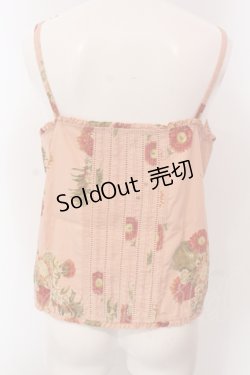 画像3: PINK HOUSE / ガーベラプリントキャミソール  ピンク O-25-05-13-066-LO-TO-IG-OS