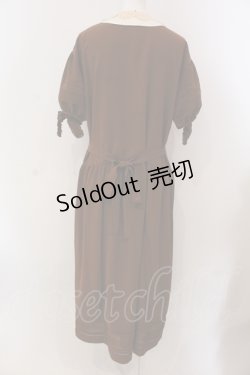 画像4: PINK HOUSE / レースダブルカラータックワンピース  ブラウン O-25-05-13-067-LO-OP-IG-OS
